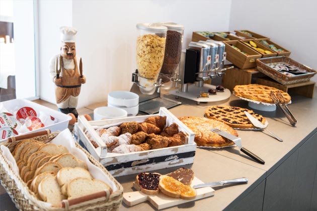 Buffet a colazione