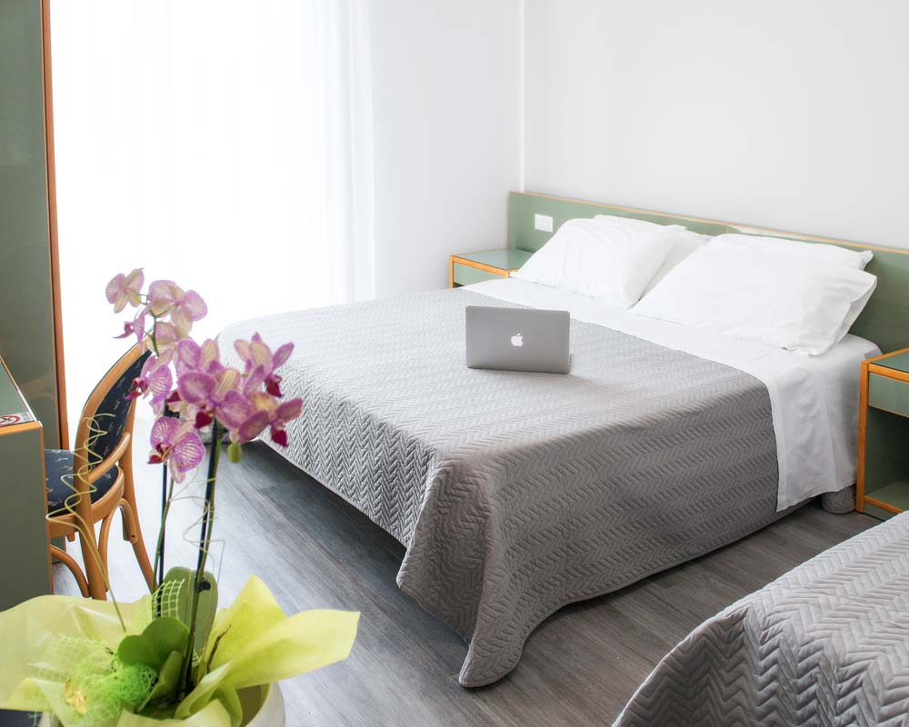 Le camere dell'hotel