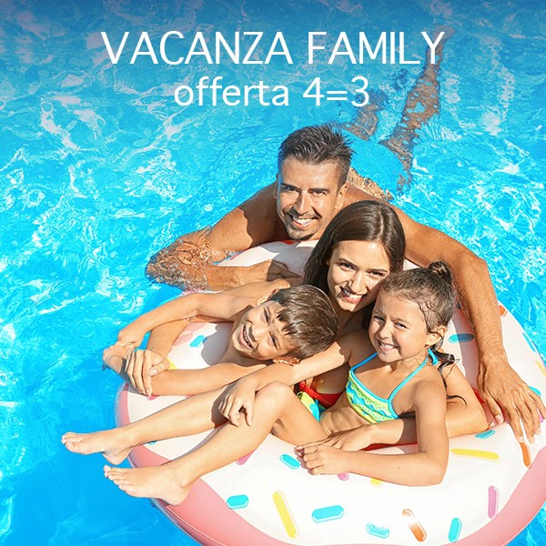 24/05 - 14/06 Vacanza in famiglia Speciale 1 bimbo gratis