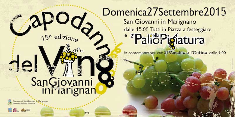 San Giovanni in Marignano, il Capodanno del vino tra degustazioni e allegria!