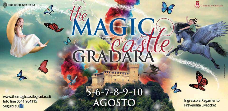 Un mondo di sogno, fantasia e magia, dal 5 al 10 agosto Gradara si colora con The Magic Castle