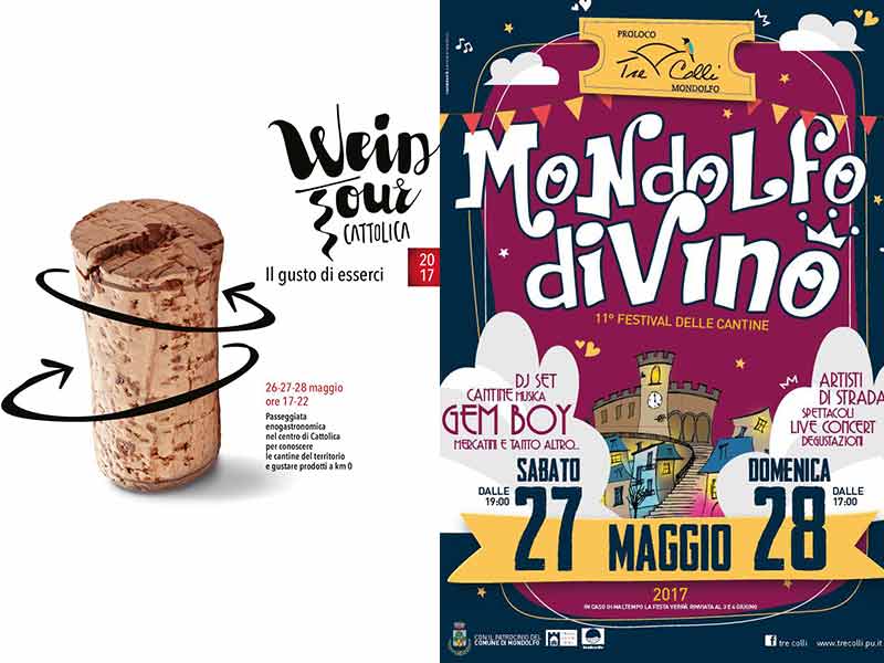 Wein Tour e Mondolfo diVino percorsi enogastronomici eccezionali